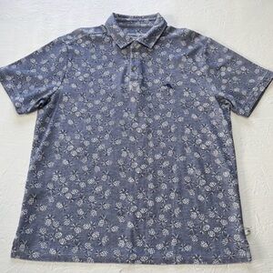 Tommy Bahama IslandZone Blue Pineapple Polo XL